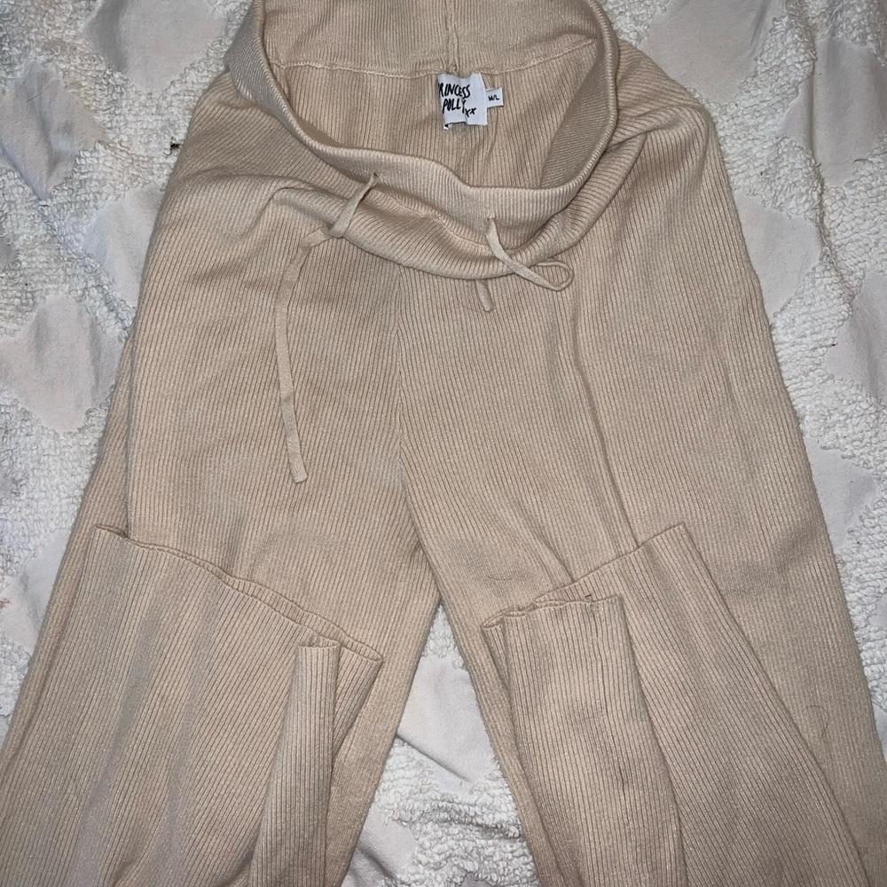 BUNDLE - princess polly beach pants and straight legged white jeans